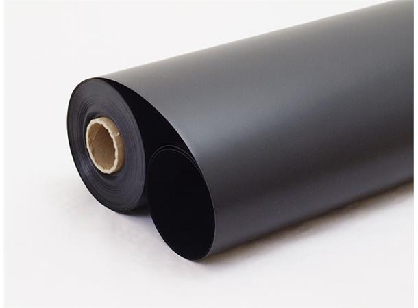Danmat PVC SVART Folie 1000 mm (25 m²) B: 1000 x L: 25000 x T: 0,35 mm 